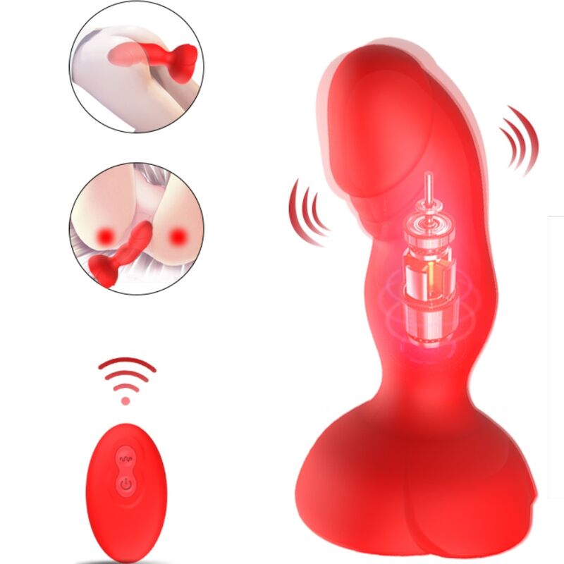 Anale vibrator met buttplug en afstandsbediening voor intense stimulatie ARMONY