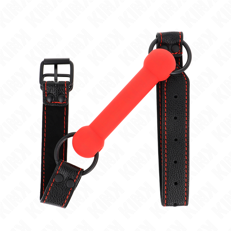 KINK Bone gag met rode band