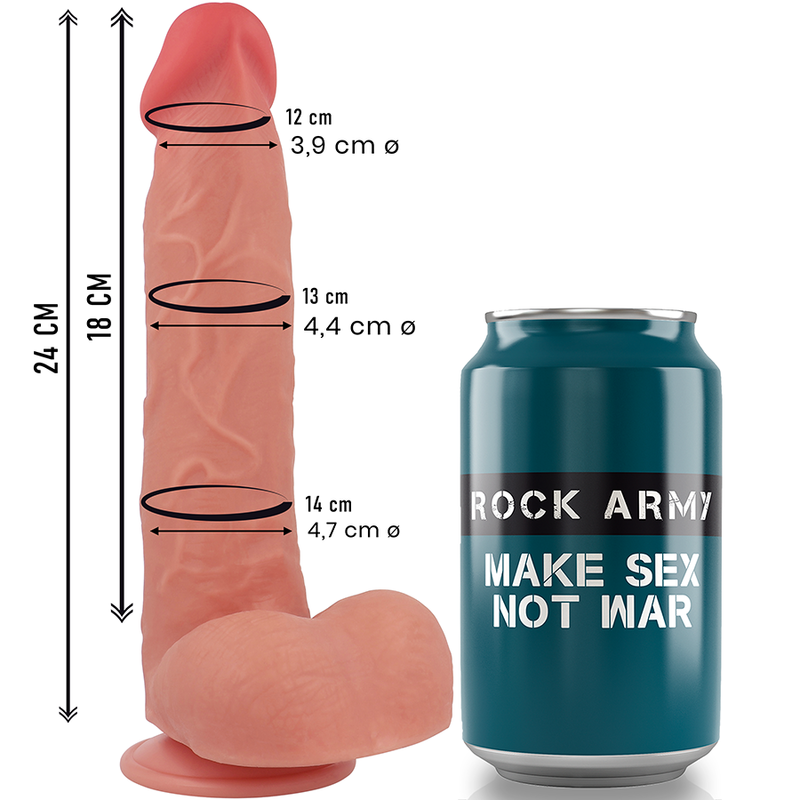 ROCK ARMY Liquid Silicone Raptor dildo