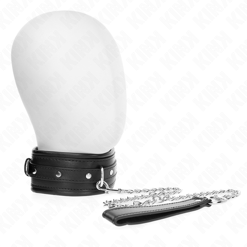 KINK halsband met glanzende gesp