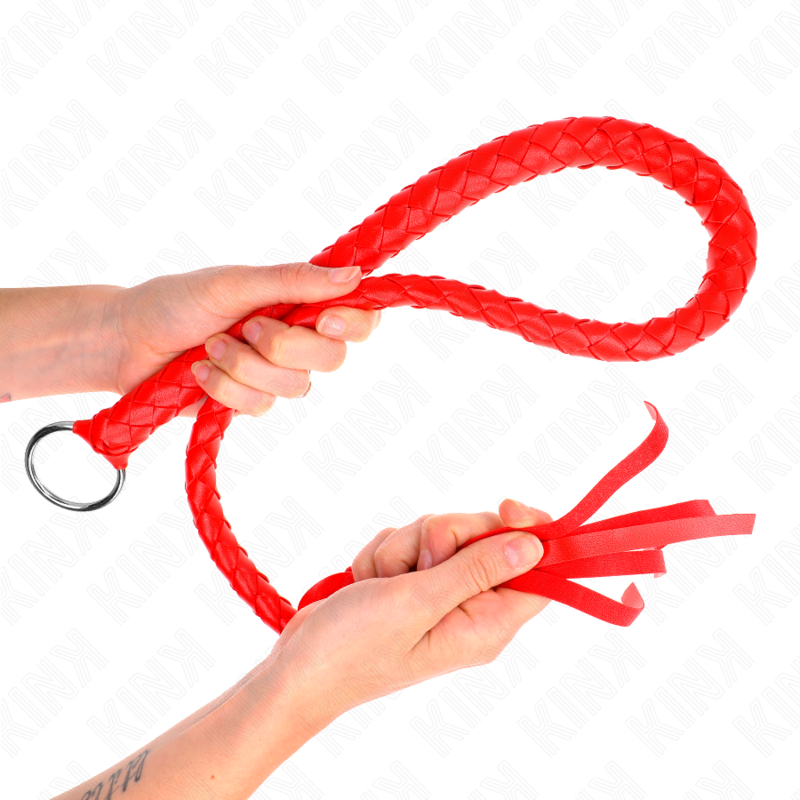 KINK Snake zweep met rode handring
