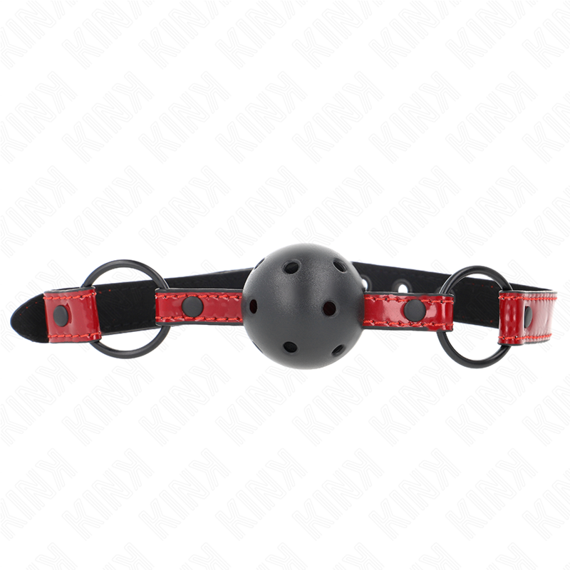 KINK Shiny Leatherette ball gag