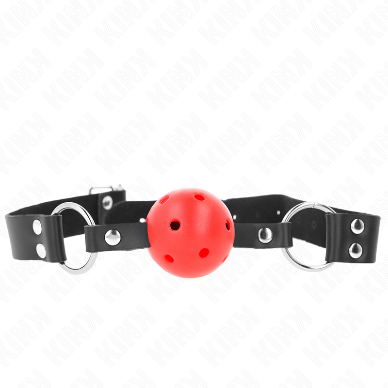 KINK ademende ball gag met dubbele rivet