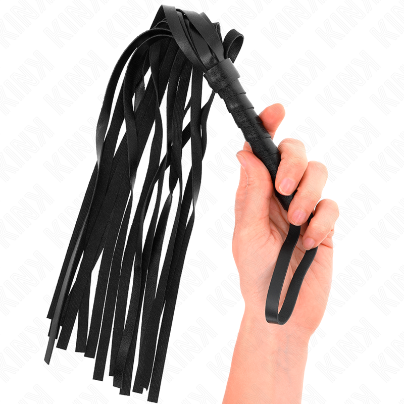KINK Simple Black Whip 45 cm