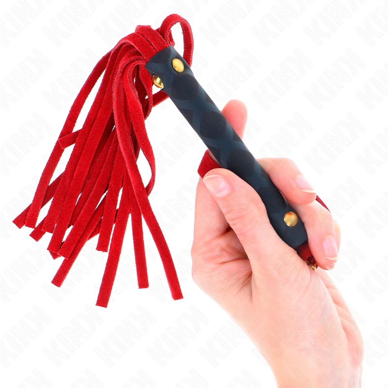 KINK Red Suede Mini Whip