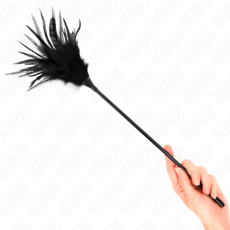 KINK Multiple Black Tickle Feathers