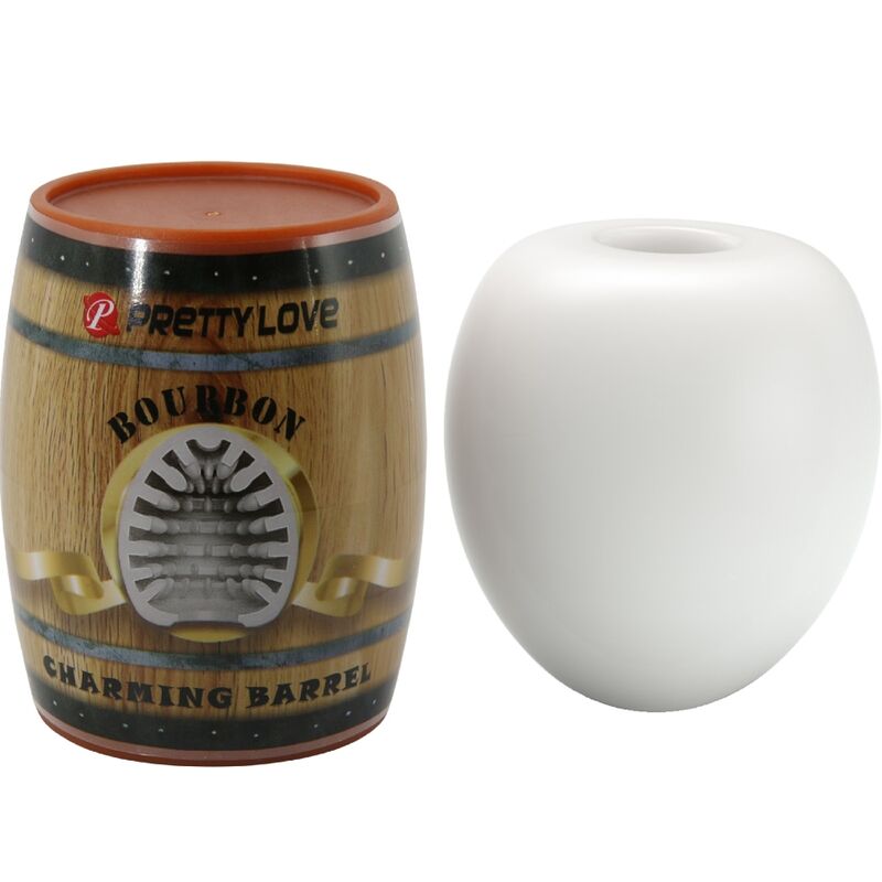 Pretty Love witte masturbator egg model 2