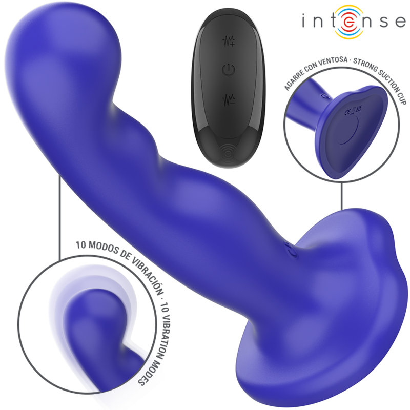 INTENSE Shorty vibrator met zuignap en afstandsbediening