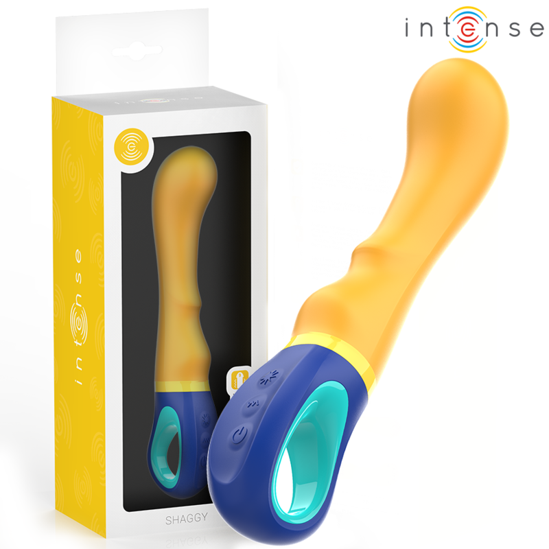 INTENSE SHAGGY G spot vibrator geel
