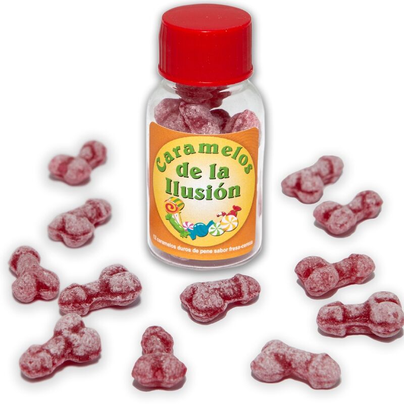 DIABLO PICANTE illusion snoepjes met aardbei en kers