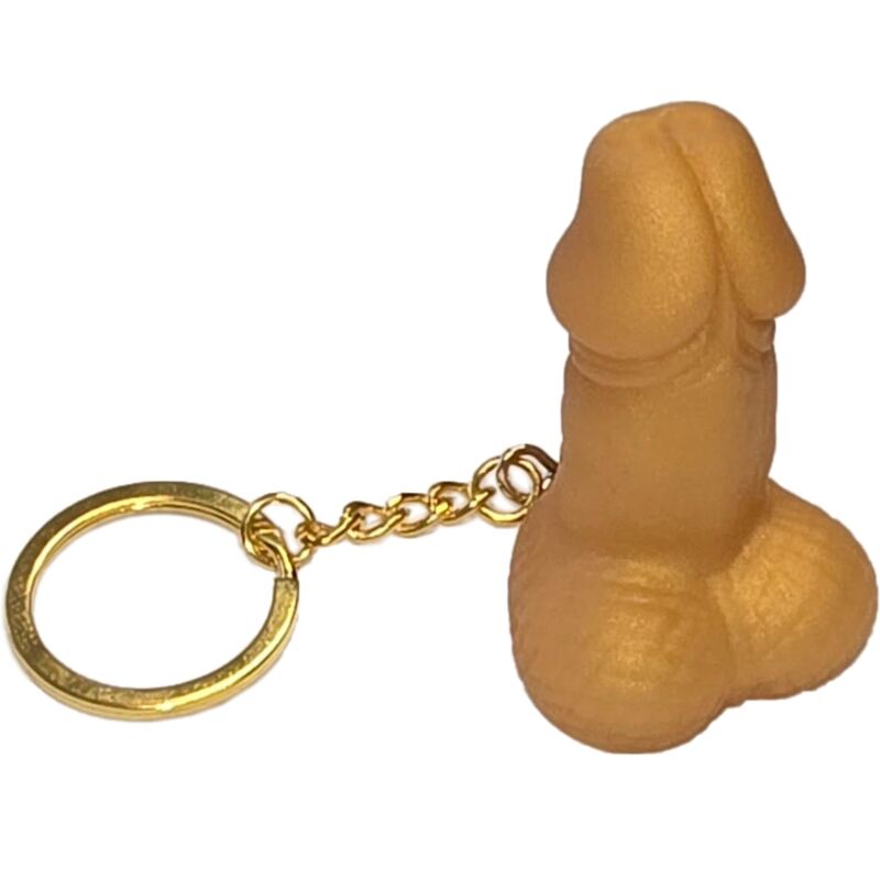 DIABLO PICANTE gouden sleutelhanger