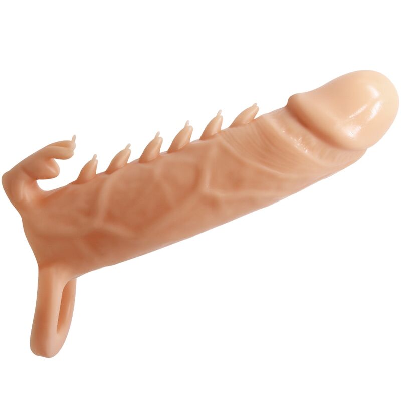 Pretty Love Emmit penis sleeve met clitorisstimulator