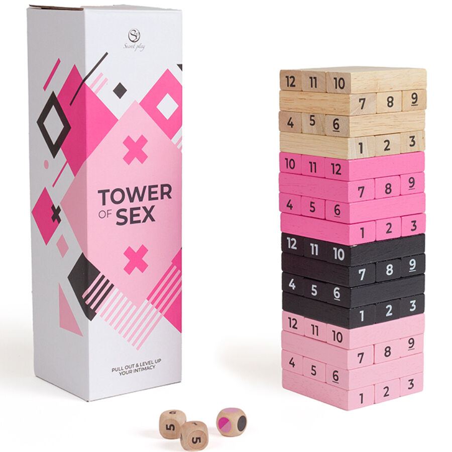Secretplay Tower of Sex houten spel