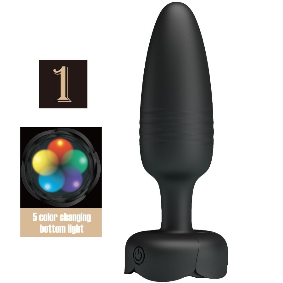 Pretty Love Tarion anale plug met ledlicht