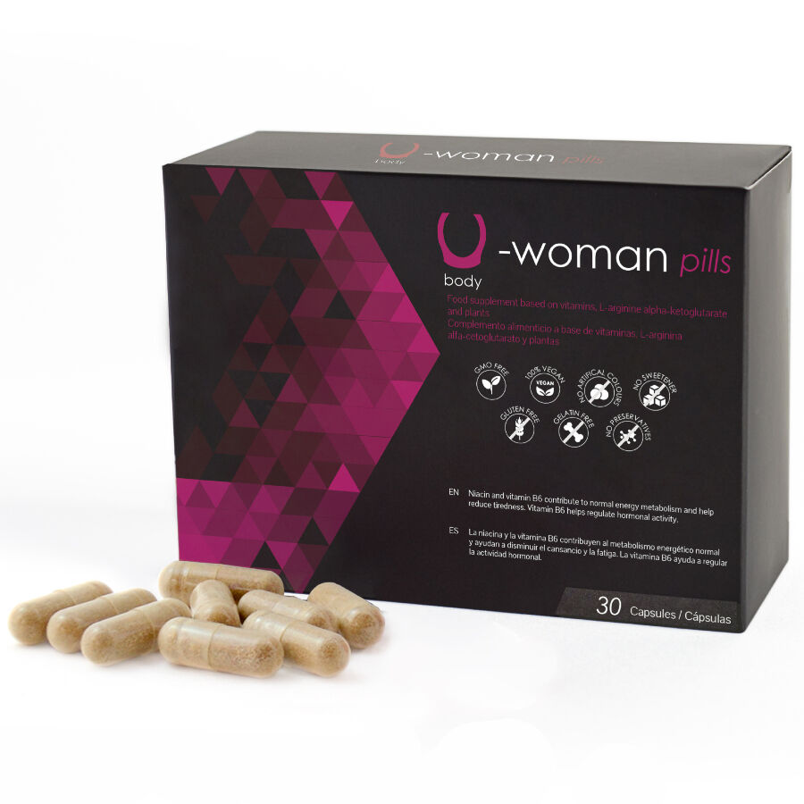 500COSMETICS U-Woman voedingssupplement, 30 capsules