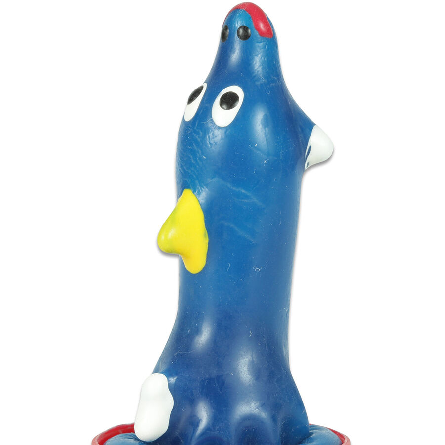 CONDOMERIE handbeschilderd novelty condoom Dolfijn