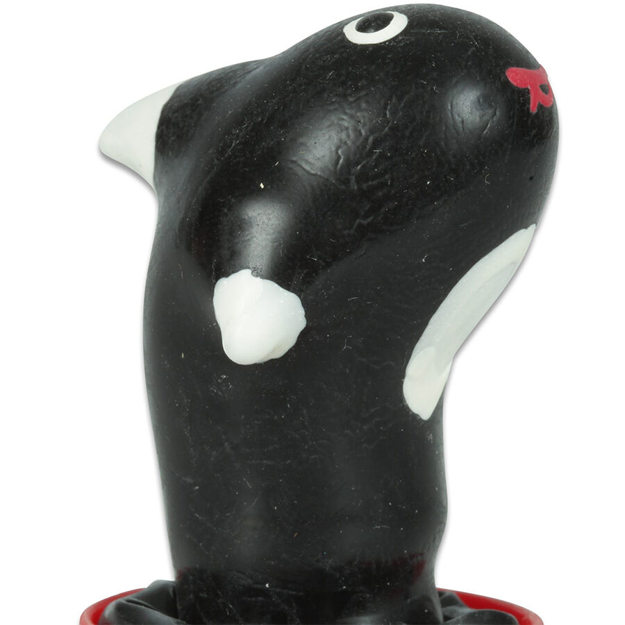 CONDOMERIE handbeschilderd noveltycondoom Orca
