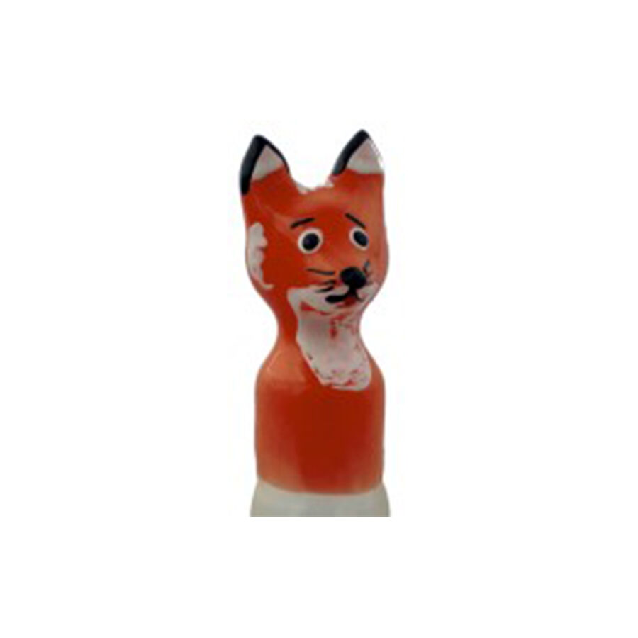 CONDOMERIE handgeschilderd noveltycondoom Fox Brown XL
