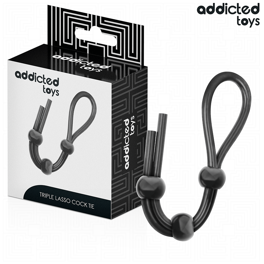 Addicted Toys Triple Loop siliconen peniskoord