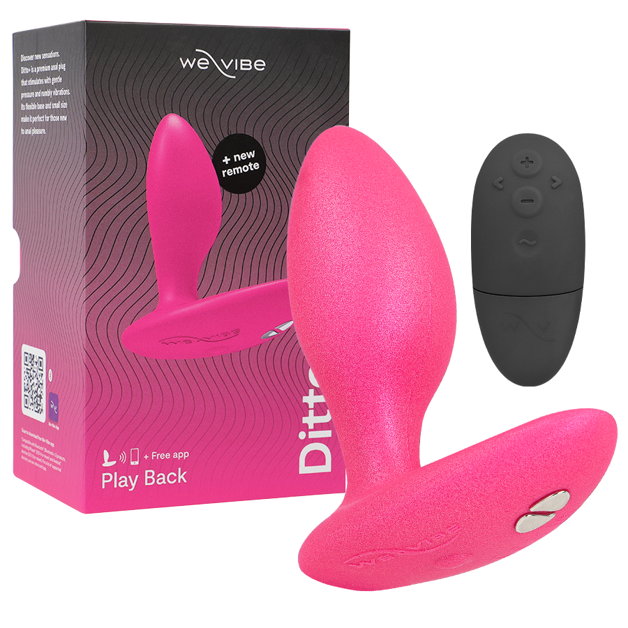 Anale plug van siliconen met krachtige vibratie voor gerichte stimulatie WE VIBE