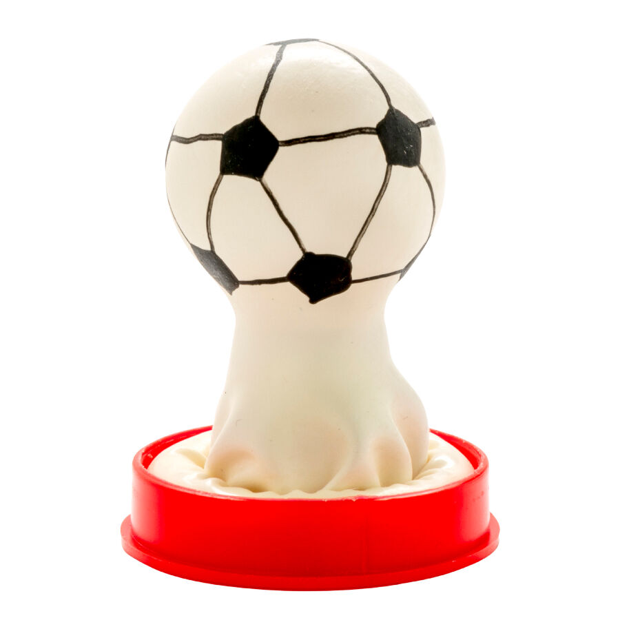 CONDOMERIE handbeschilderd noveltycondoom Football