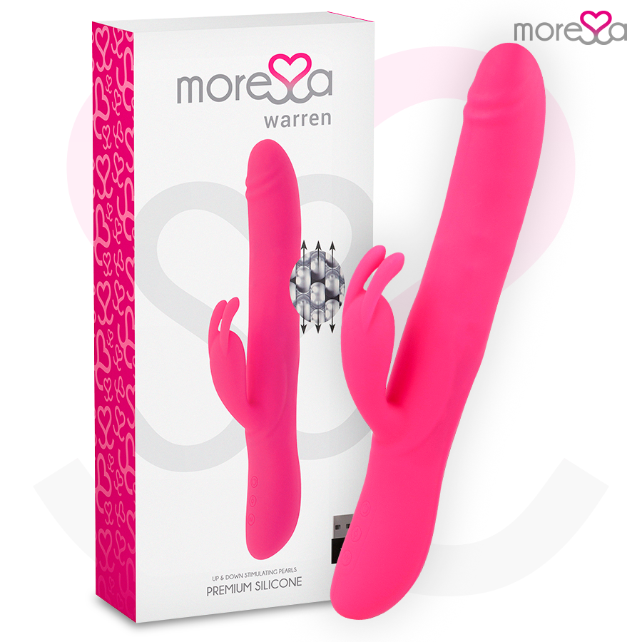 MORESSA Warren oplaadbare rabbit vibrator