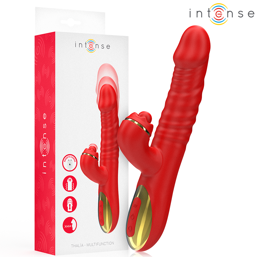 INTENSE THALIA vibrator met vibratie, stuwbeweging en tapping
