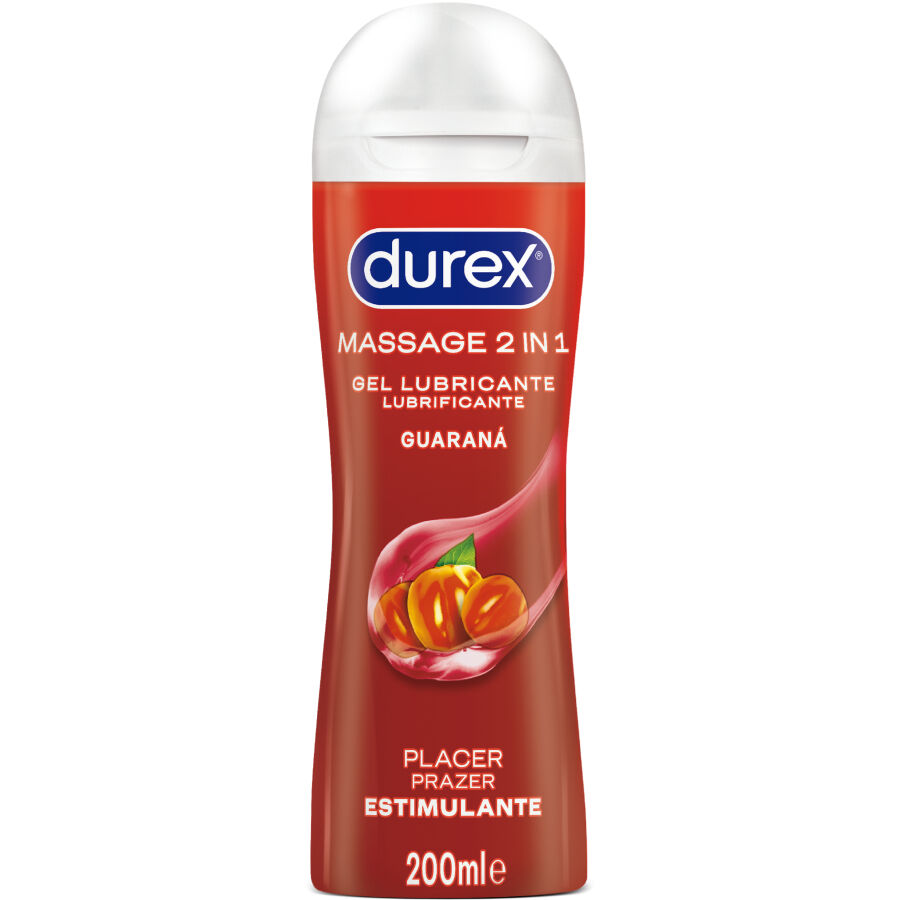 Durex Guarana massagegel en glijmiddel 200 ml
