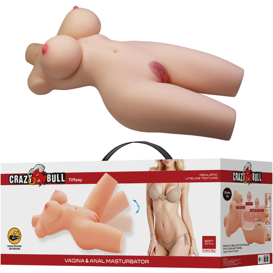 CRAZY BULL Tiffany realistische torso