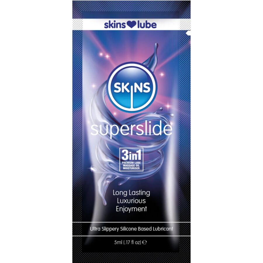 SKINS Superslide glijmiddel op siliconenbasis