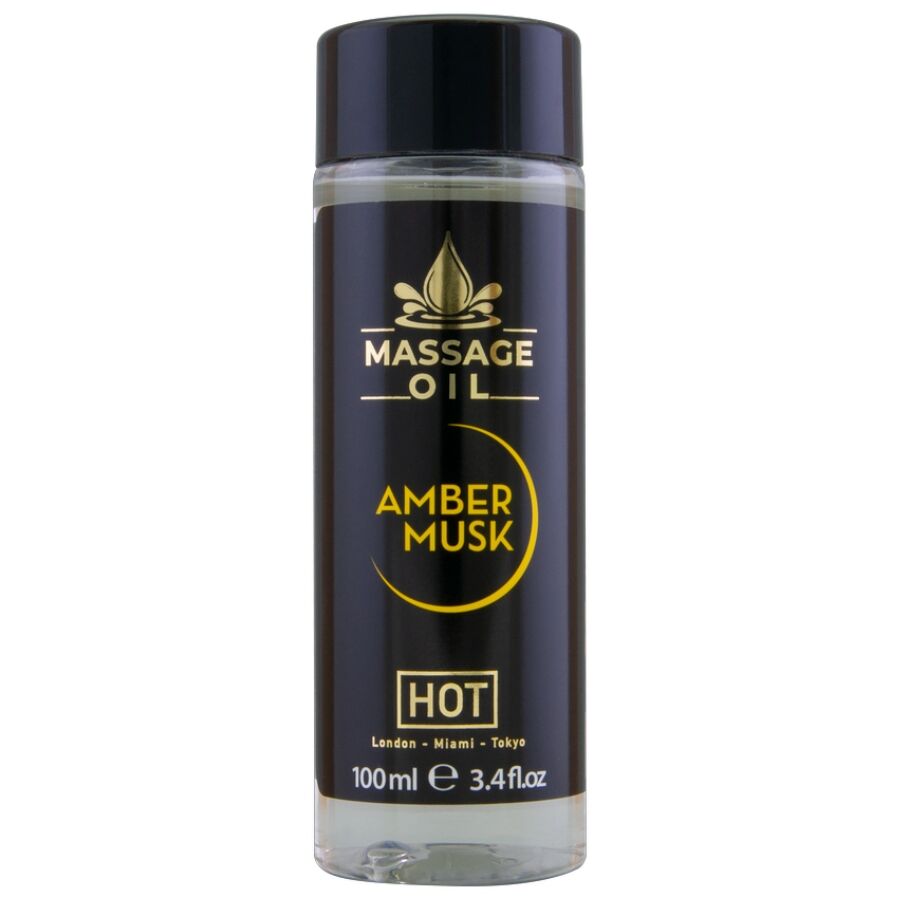 HOT massageolie Amber & Musk 100 ml