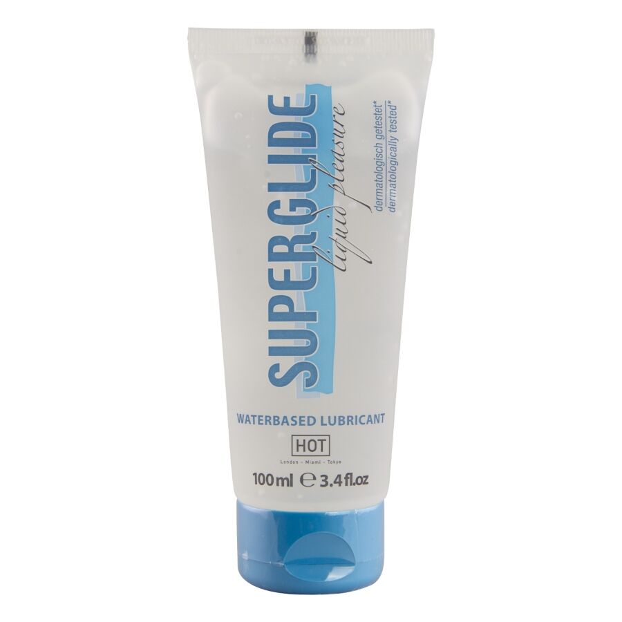 HOT Superglide glijmiddel op waterbasis 100 ml