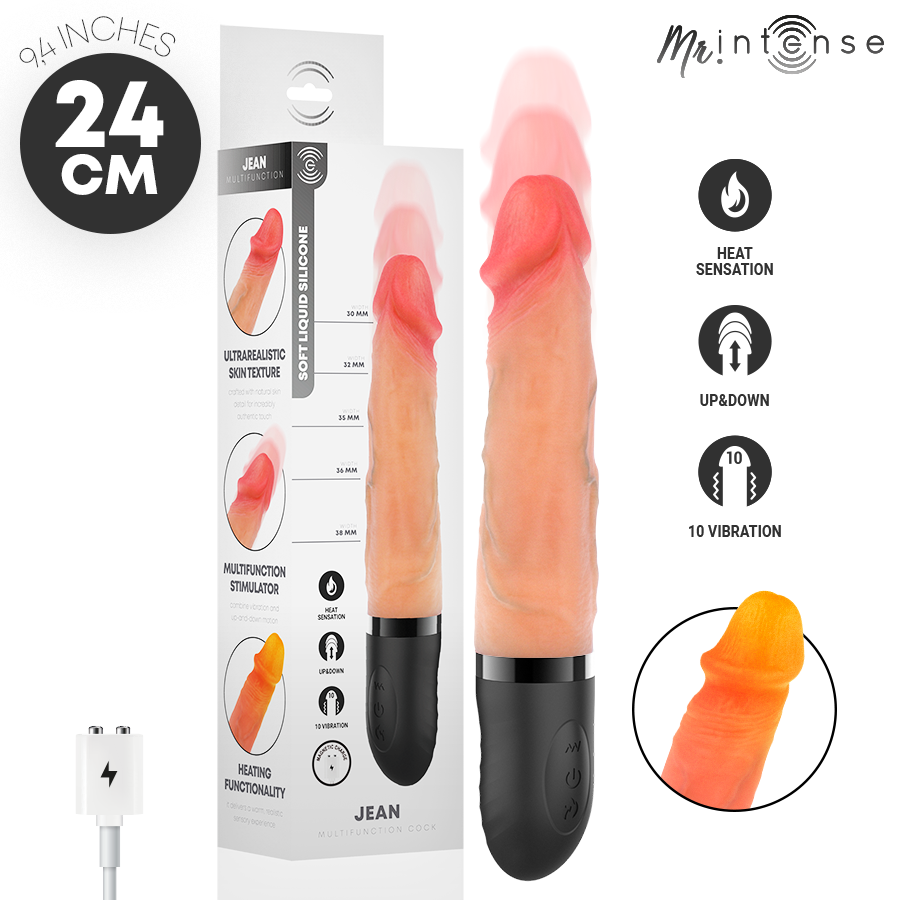 MR. INTENSE Jean vibrator met warmtefunctie