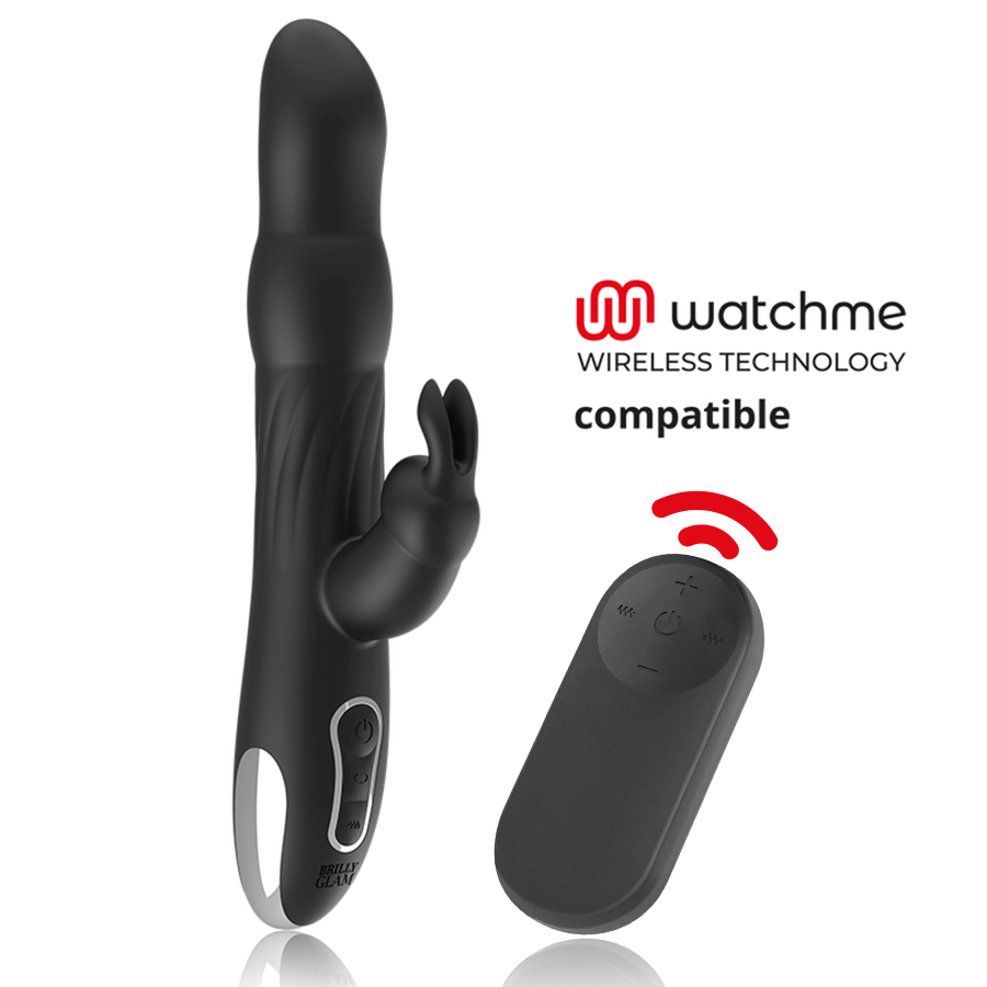 Brilly Glam Moebius rabbit vibrator en rotator