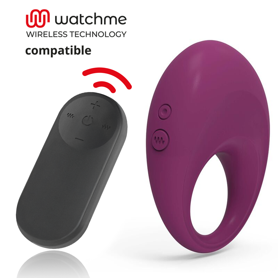 COVERME Dylan oplaadbare vibratiering met afstandsbediening