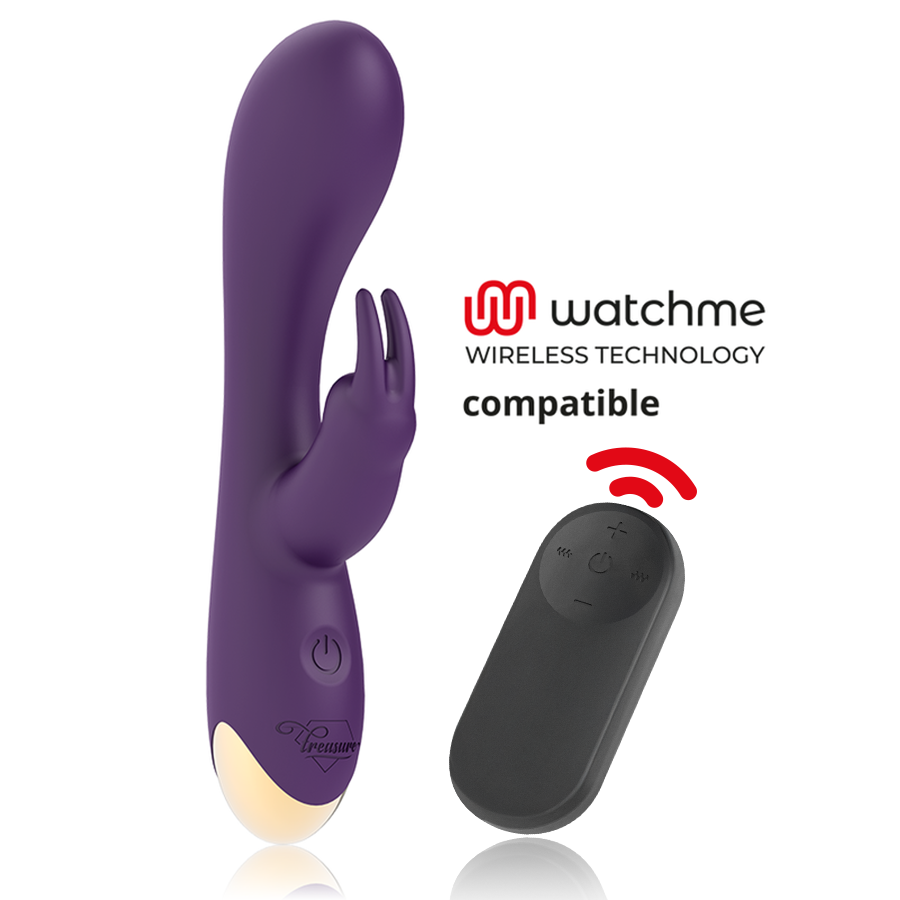 TREASURE Laurence rabbit vibrator met Watchme afstandsbediening