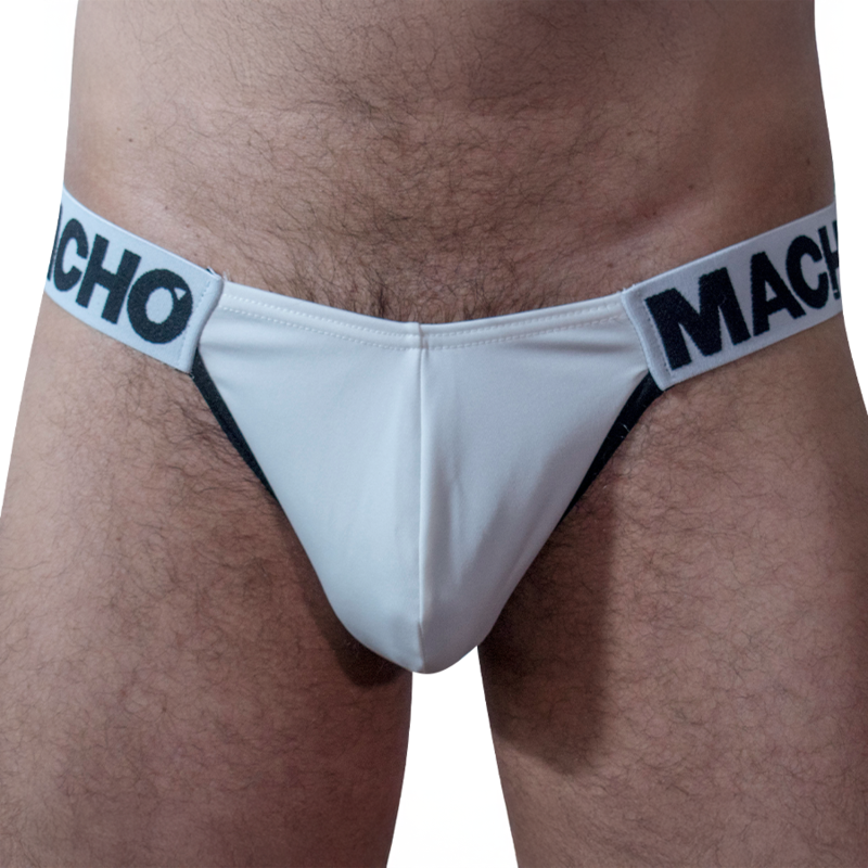 MACHO MCH009 herenslip in wit