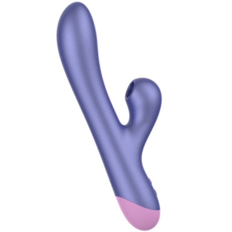 ROMP Pulse Rabbit vibrator, elektrisch blauw