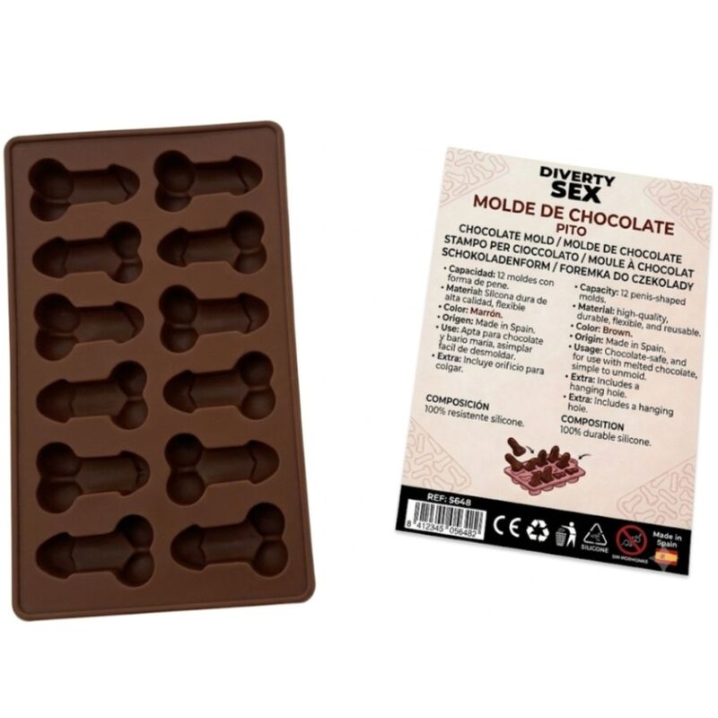 Diablo Picante siliconen chocoladevorm