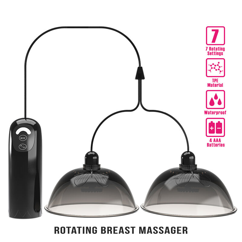 Pretty Love roterende tepelstimulator