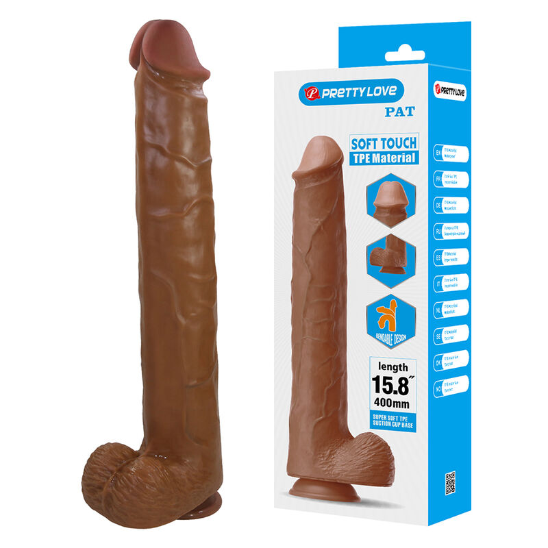Pretty Love Pat realistische dildo met zuignap