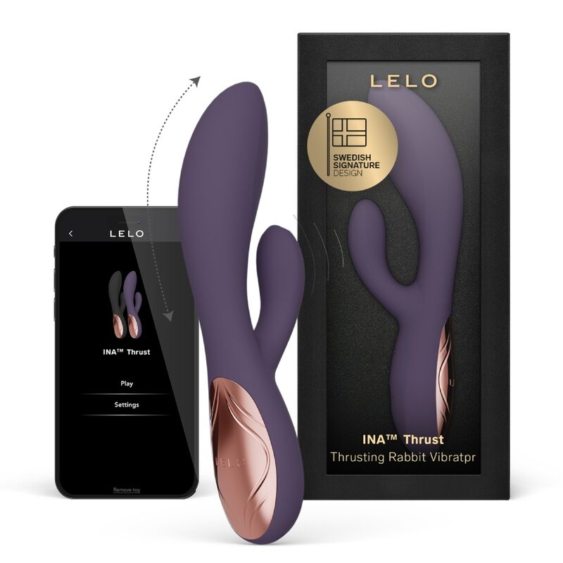 LELO INA Thrust rabbit vibrator paars
