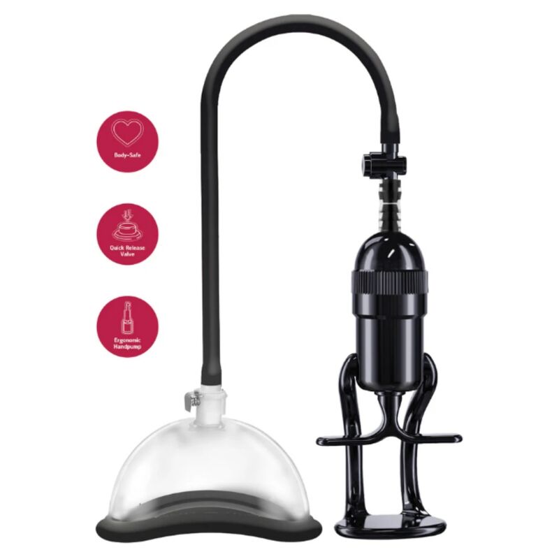 She.E.O Klitorisstimulator mit manueller Vakuumpumpe