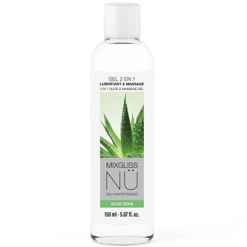 Mixgliss NÜ Aloe Vera glijmiddel en massagegel