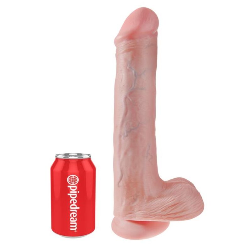 KING COCK realistische dildo met zuignap