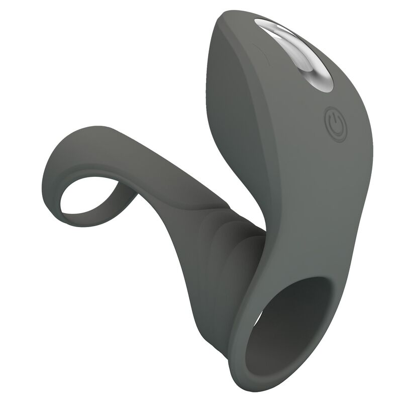 Pretty Love oplaadbare vibratiering met dubbele stimulator