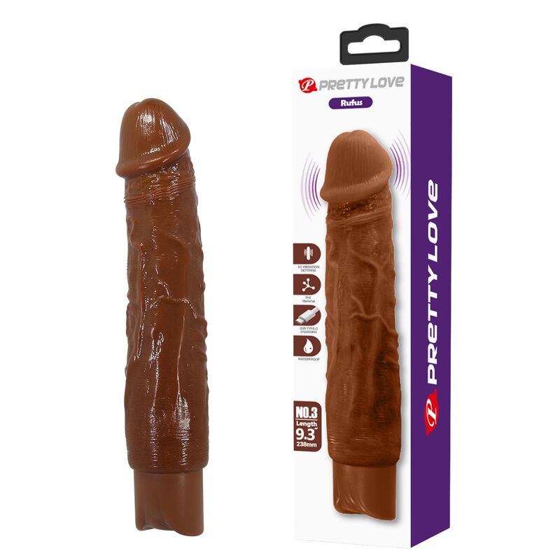 PRETTY LOVE Duke realistische vibrator
