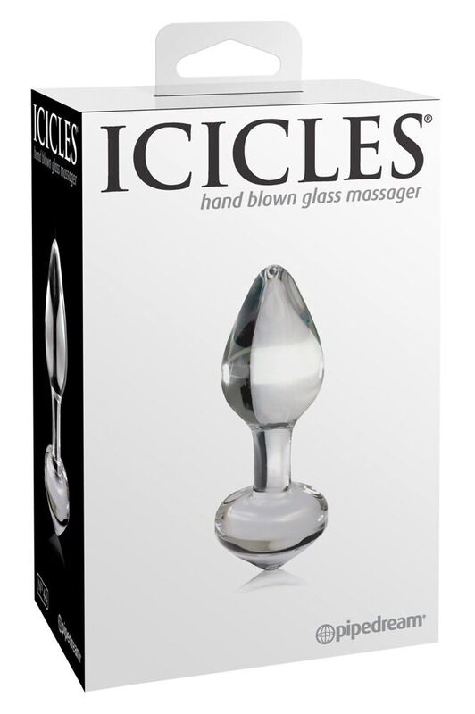 ICICLES N. 44 transparante glazen plug