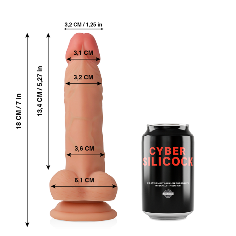 CYBER SILICOCK Connor realistische dildo