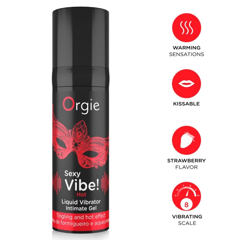 ORGIE Sexy Vibe verwarmende vloeibare vibrator 15 ml